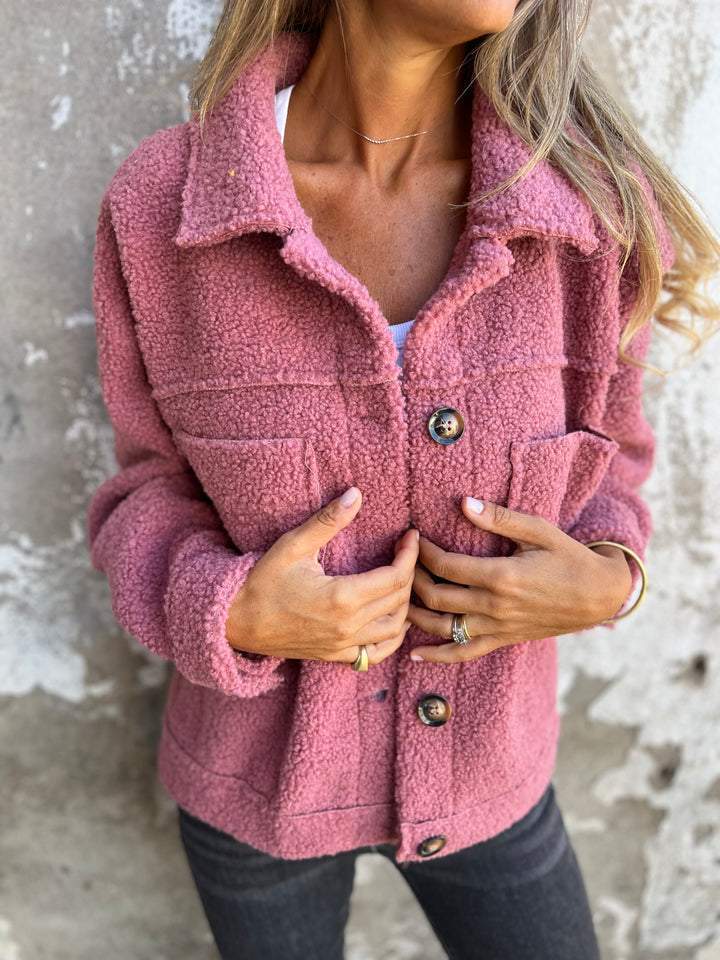 Alice | Cozy Buttoned Jacket