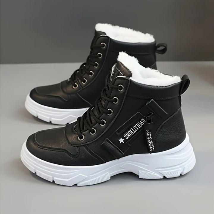 Victoria | warm lace-up winter boots