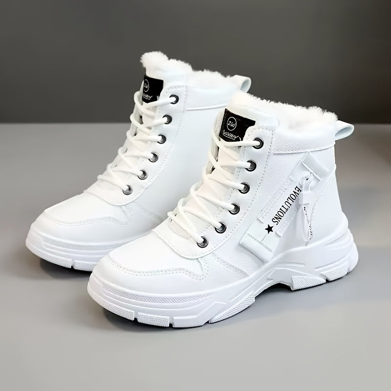 Victoria | warm lace-up winter boots