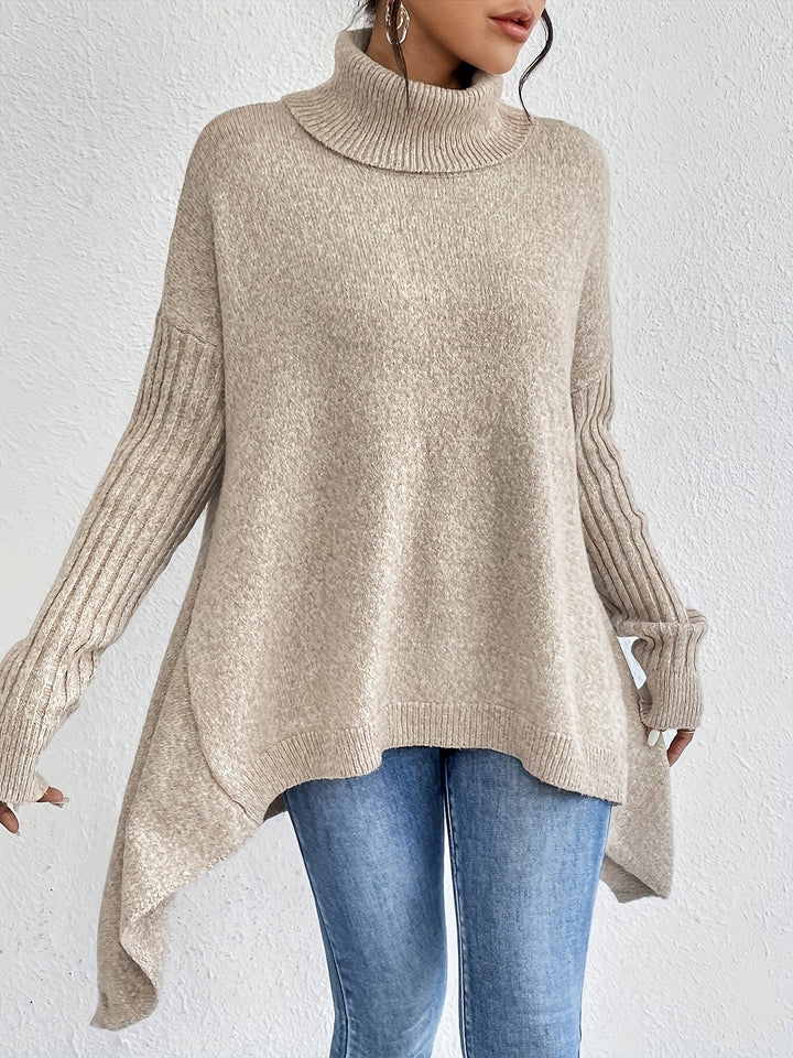 Laila | Oversized Polo Sweater