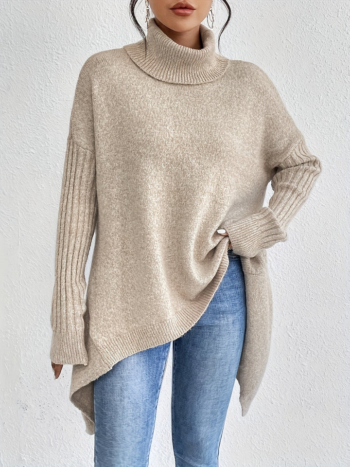 Laila | Oversized Polo Sweater