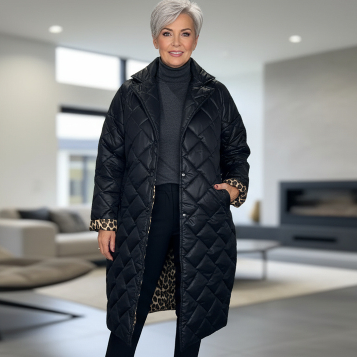 Evelyn | Timeless Reversible Quilted Coat
