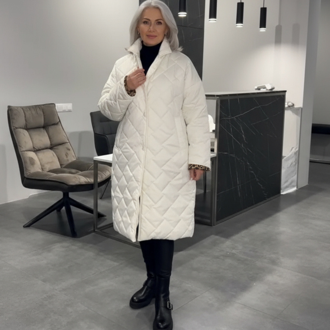 Evelyn | Timeless Reversible Quilted Coat