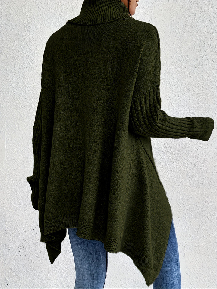 Laila | Oversized Polo Sweater