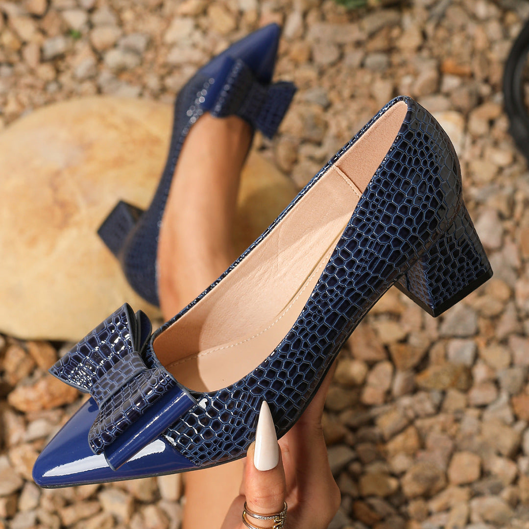 Margaret | Elegant Block Heel Shoes