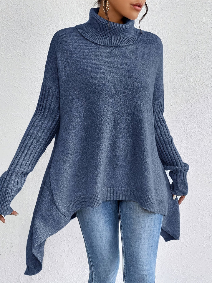 Laila | Oversized Polo Sweater