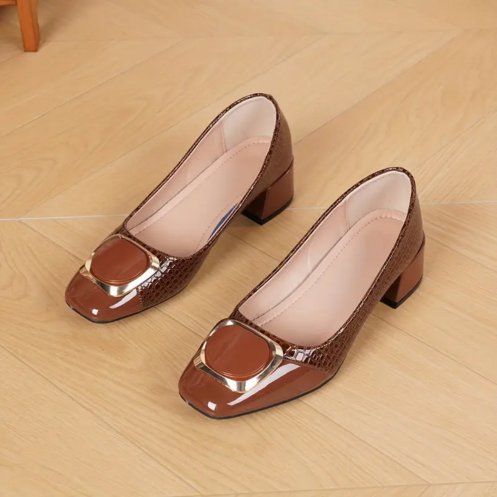 Clara | Elegant Block Heel Shoes